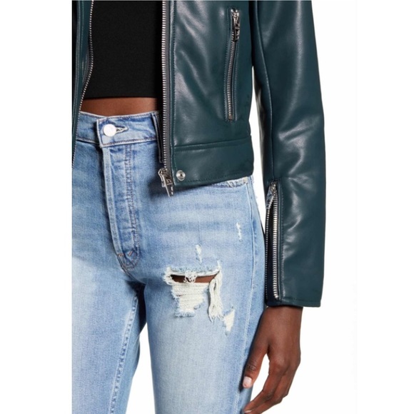 NWT BlankNYC | Vegan Leather Moto Jacket - Picture 5 of 8